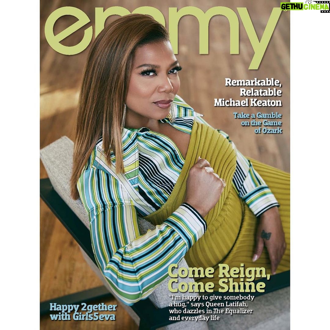 Queen Latifah Instagram - #EmmyMagazine @televisionacad . Hair: #IasiaMerriweather MUA: #DejaSmith Styling by @jasonrembert 📸: #MikeRuiz 📸 asst: #DanielleSax and #YlvaErevall