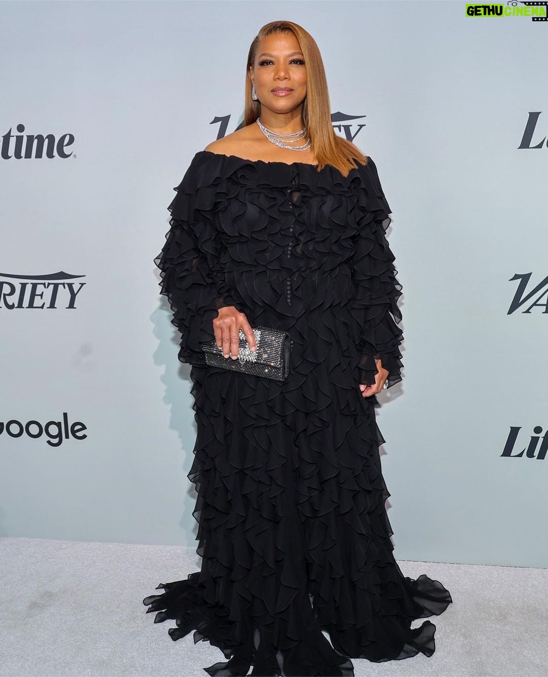 Queen Latifah Instagram - About last night… @variety #PowerofWomen . 📸: Jamie McCarthy 📸: George Chinsee for Variety