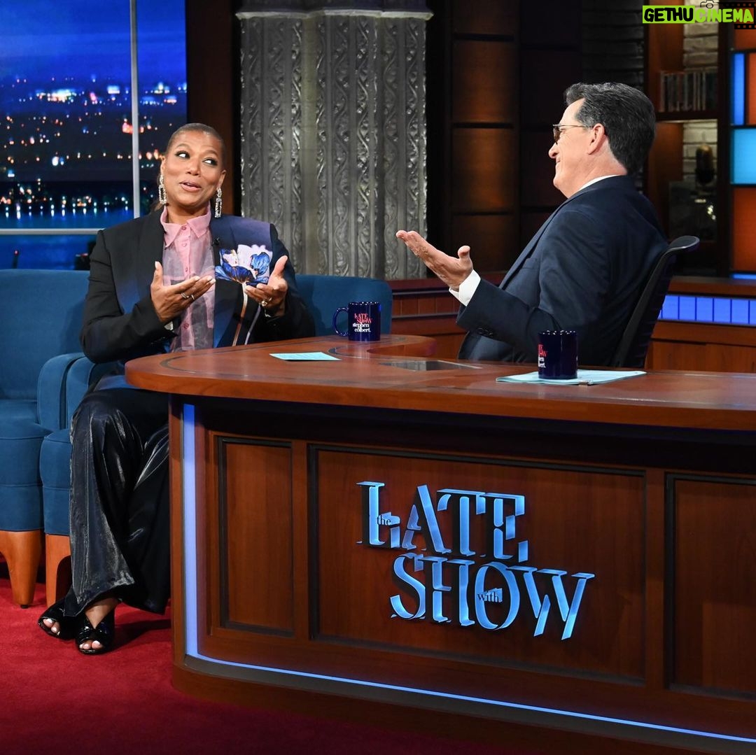 Queen Latifah Instagram - 💕 @colbertlateshow