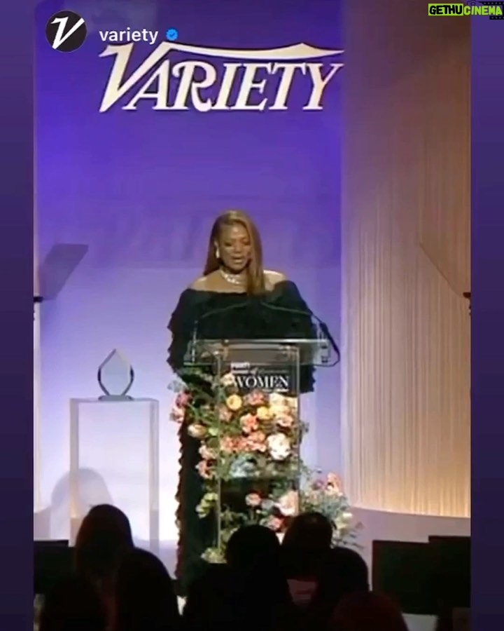 Queen Latifah Instagram - About last night… @variety #PowerofWomen . 📸: Jamie McCarthy 📸: George Chinsee for Variety