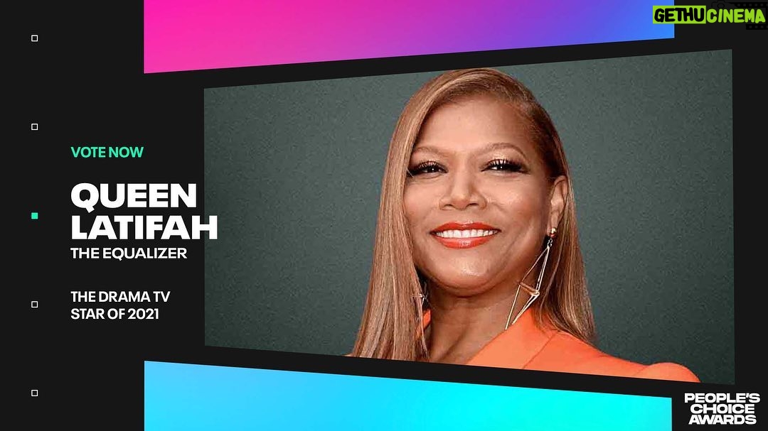 Queen Latifah Instagram - We have the best fans 🥰 thank you for nominating me and #TheEqualizer for multiple @peopleschoice Awards! Voting opens today ✌🏽 #PCAs