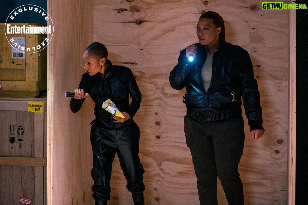 Queen Latifah Instagram - Reunited with @jadapinkettsmith this Sunday on #TheEqualizer 🔥🔥🔥