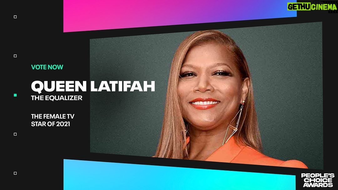 Queen Latifah Instagram - We have the best fans 🥰 thank you for nominating me and #TheEqualizer for multiple @peopleschoice Awards! Voting opens today ✌🏽 #PCAs