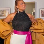 Queen Latifah Instagram - About last night 🙏🏽🖤✌🏽 #BETAwards . 💇🏽‍♀️: #IasiaMerriweather 👗: @jasonrembert 💄: @ernestocasillas