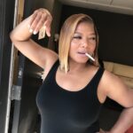 Queen Latifah Instagram - I need this look again minus the ciggie of course 😉💋