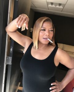 Queen Latifah Instagram - I need this look again minus the ciggie of course 😉💋
