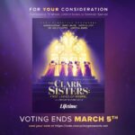 Queen Latifah Instagram - Today is the last day to vote for the NAACP Image Awards! Support #TheClarkSisters Movie in the Outstanding Television Movie, Limited-Series or Dramatic Special category by voting today 🖤