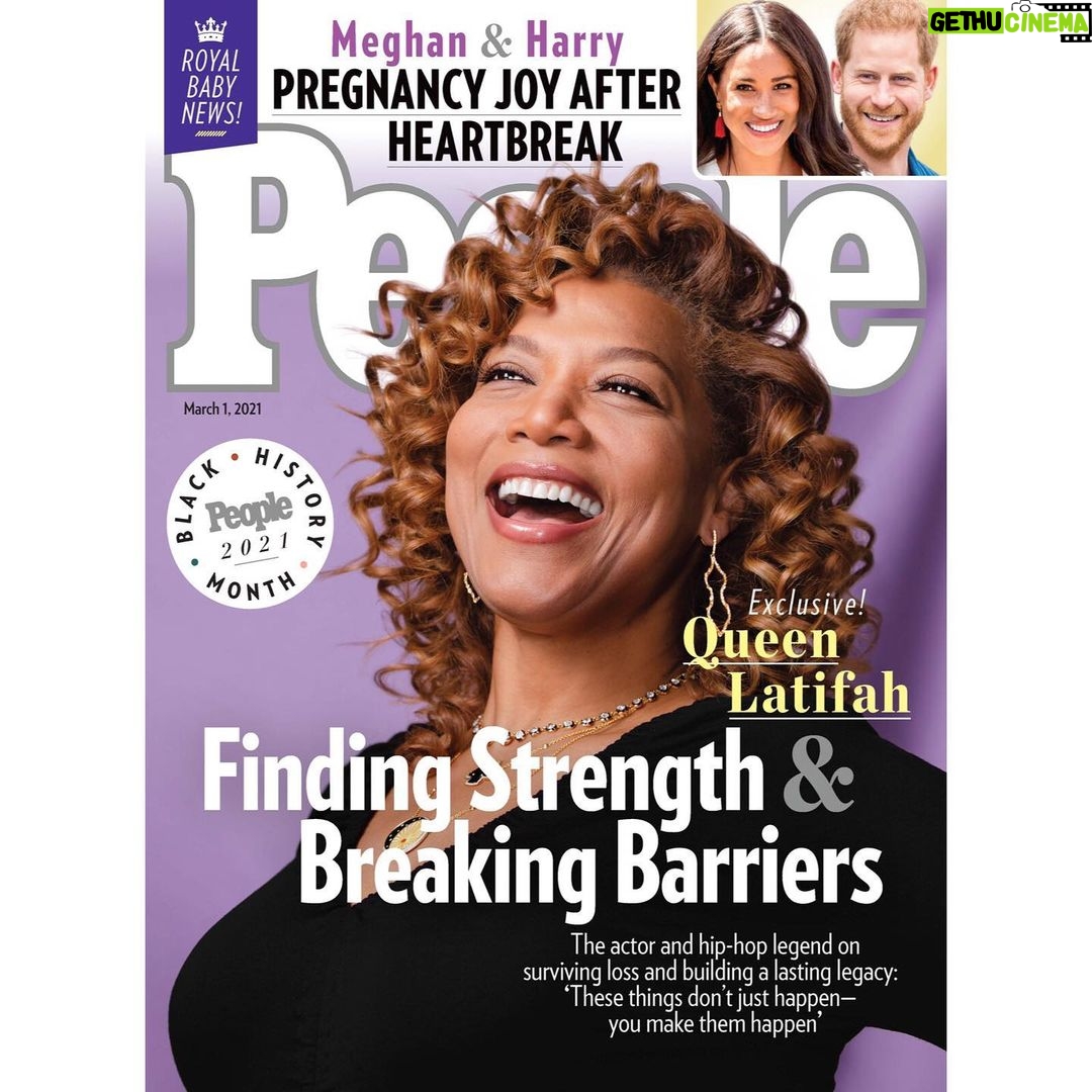 Queen Latifah Instagram - Thank you @people and everyone on the team that helped put this together š Iām excited to be back in Jersey and to share this cover and story with you! Full feature on newsstands this Friday.
