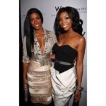 Queen Latifah Instagram - February 11th is a special day because two of my favorite people were born today. Happy birthday @kellyrowland and @brandy! Sending you love and light on this journey around the sun ❤️❤️❤️