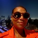 Queen Latifah Instagram - Have a good night on the town with friends and lovers. Adam Blackstone’s legacy night was amazing to you and all of your friends. Keep rocking. Love you.