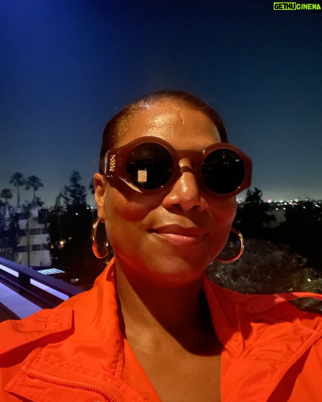 Queen Latifah Instagram - Have a good night on the town with friends and lovers. Adam Blackstone’s legacy night was amazing to you and all of your friends. Keep rocking. Love you.