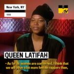 Queen Latifah Instagram - Thanks for sharing @mtv, this takes me back #tbt #femalerappers Repost from @mtv • Even back in 1990, @queenlatifah predicted the rise of #WomenInRap in her @mtvnews interview. There's still work left to be done, but it's affirming to see how far we've come 💫