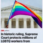Queen Latifah Instagram – A Great Day for the Community!!! All biased discrimination is wrong. I’m glad the Supreme Court was able to discriminate between right and wrong as it pertains to this law!