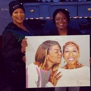 Queen Latifah Instagram - We must continue to demand justice! @iamsawart what a beautiful tribute to #breonnataylor and #sandrabland. And thank you for the portrait of my mother who taught me the importance of using your strength to help others ❤️. Repost from @iamsawart
•
Say their names! My 2 Masterpieces side by side.🎨 #sandrabland #queensmural #sandyspeaks #breonnataylor #justiceforbreonnataylor #blacklivesmatter #muralart #justiceforsandrabland @studiohouseatl @queenlatifah @aliciakeys @gabunion #saytheirnames #sayhername #blacklivesmatter #blm #blacklivesmattermovement #herlifematters #justice #blmmovement @blavity