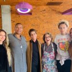 Queen Latifah Instagram - 😊 #Repost @lizlachman ・・・ The Queen (Latifah, that is) dropped by with some peeps today! #Socalo