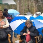 Queen Latifah Instagram - Even the rain can’t get us down 🐅 #bts #tigerrising . . 📸: @christianconvery