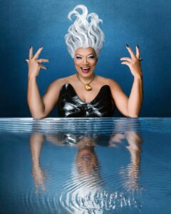 Queen Latifah Instagram - Ursula is an amazing character, and that song is no joke, can’t wait to share what we’ve been working on 🐙 #TheLittleMermaidLive #PoorUnfortunateSouls