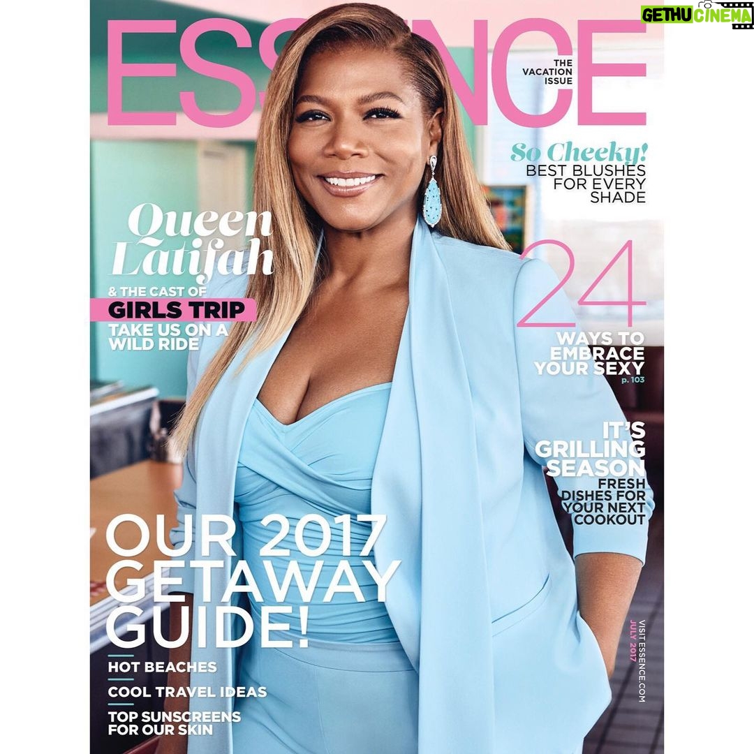 Queen Latifah Instagram - Happy 50th @iamsamfine! Thank you for the the way you bring a Woman’s natural beauty to life! The way your eyes see and your hands articulate is like no other! Luh ya Bwoy!❤️😄🙏🏽