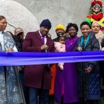 Queen Latifah Instagram - I feel inspired and blessed to join the unveiling of this powerful monument honoring the legacy of Harriet Tubman in my hometown of Newark surrounded by family, friends, community, Audible, and the descendants of this dynamic leader. Designed by local artist @NinaCookeJohn, I am proud to narrate the immersive audio experience written by Pia Wilson and hope it highlights Tubman’s impact on our history and Newark’s place in the Underground Railroad.