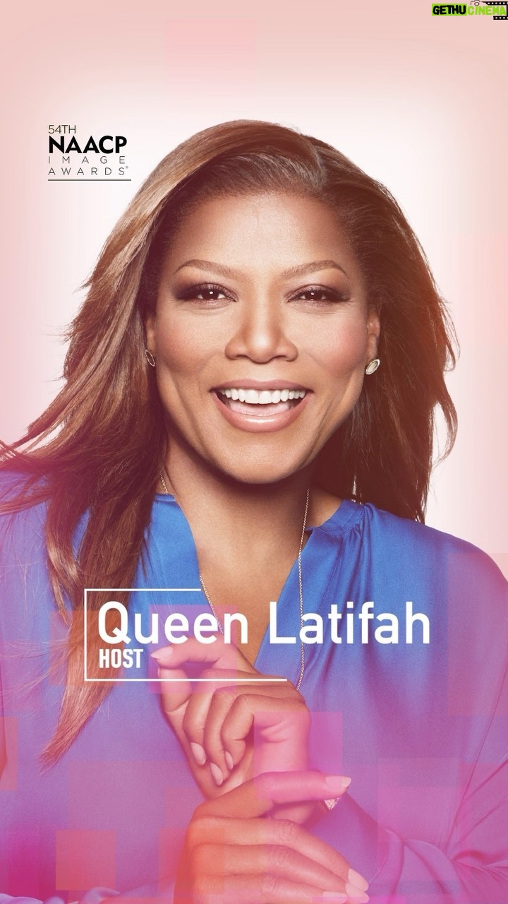 Queen Latifah Instagram - All hail the QUEEN, ME!๐๐๐ @queenlatifah is the host for this yearโs 54th #NAACPImageAwards! I canโt wait to celebrate US THIS Saturday 8/7c live on #BET.