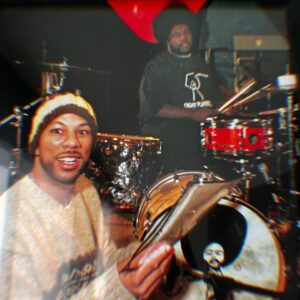 Questlove Instagram - Man we came a long way bruh. Long way. (Pic was 25 years ago) @common #AndThenWeRise his new book available now! 📸 @mpozitolbertphotography