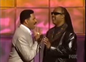Questlove Instagram - The Freestyle Battle I Never Knew I Needed.

@iamsteveharveytv vs @steviewonderlegacy