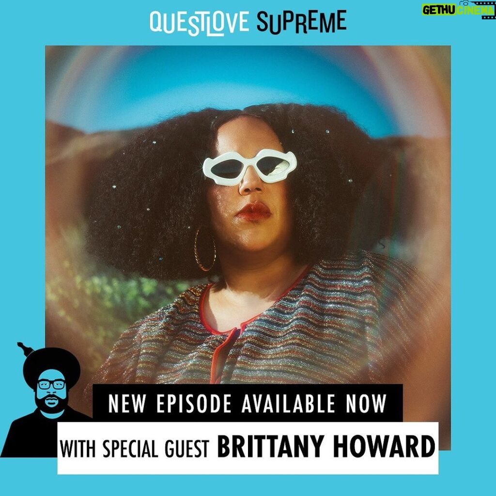 Questlove Instagram - What’s cool about the next round of @qls eps are album releases that are a post result of the pandemic. Which basically means new roads traveled & explored. A pandemic pivot wave. A growth. Experiments. Excitement. Founding member of @Alabama_Shakes #BrittanyHoward’s new sophomore lp #WhatNow is a part of that wave & she came to #QuestloveSupreme to speak on her life after the Shakes & how prioritizing mental health & clarity brought this project to life. @blackfootwhitefoot