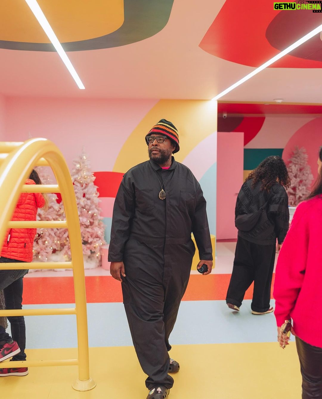 Questlove Instagram - GMNGHT5 (XMAS @museumoficecream) starring @therongcathy as the wrangler & punchline @christian_germoso as the eye 📸 Thank you @museumoficecream