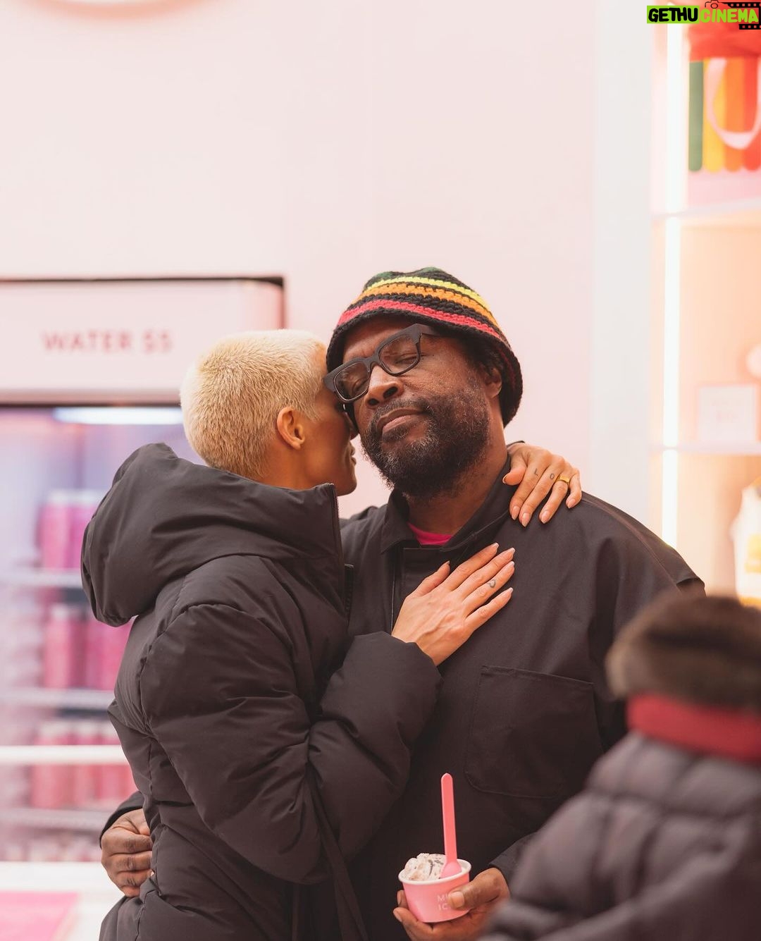 Questlove Instagram - GMNGHT5 (XMAS @museumoficecream) starring @therongcathy as the wrangler & punchline @christian_germoso as the eye 📸 Thank you @museumoficecream