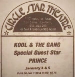 Questlove Instagram - Wow I can’t believe @patricia.adores.prince found this mythical legendary flier of a show I heard about that actually goes down in history.

This show is crucial. Before he died Ronald Bell of K&TG shared a story about hearing “I Wanna Be Your Lover” for the first time at this particular venue

Gauging the audience reaction he knew this song was an immediate hit——and as with most craftsmen: you hear a song, you study the elements, you recreate it, you dismantle it and rebuild it into your own. 

So he notated the chords & rhythm on staff paper, stared at it….& does what most songwriters do: plays the chords BACKWARDS. Figures out a rhythm that fits. 

He gives birth to their biggest song: Celebration.

But it’s a groove, not a complete song just yet. (he now needs a bridge but has no ideas)

On top of the piano is a Billboard Magazine. He opens to the top 100 pop hits to see what song his band would resonate with. It just so happens that the number 5 song in the country was the red hot “Rock With You” (MJ’s “Off The Wall” lp was burning up the world—-so he takes what he feels is the best part of the song (the verse “girl close your eyes let the rhythm get into you”)——grabs those chords —-transposes to a lower key to fit his reverse “Rovel Rouy Eb Annaw I” groove and now he adds the words (“it’s time to come together it’s up to you, so what’s your pleasuaaaagggghh??!”)

& there it is: Prince first hit backwards & Michael Jackson’s hit that proves he won’t be a one hit comeback artist is how we got the inescapable “Celebration” by @koolandthegang. Wow!