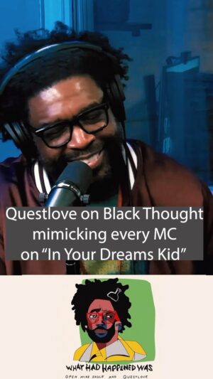 Questlove Instagram - Normally I do my annual “Nov 9th last day of classic hip hop” post for #EnterThe36Chambers & #MidnightMarauders ——& tell the story of the day we signed our deal the day these two classics came out.

But since we getting such great feedback on #WHHW podcast (hosted by @open_mike_eagle) I’ll tie the celebration with this post because BOTH those records were our fuel making “Do You Want More”

If you’re not familiar with the podcast (#WhatHadHappenedWas) it’s a hip hop head/music nerd haven that concentrates each season with a guest going thru their cannon talking about how their records got made. So far there are 5 eps (1. My backstory to the roots 2. Organix 3. Organix pt II 4. Do You Want More & now number 5. Do You Want More pt II

We still got a ways to go on this journey. 
Follow @stonyislandpods  or just search “what had happened was” where you listen to podcasts