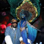 Questlove Instagram – Sun Ra & Annie Lennox (@lauraxdesiree) receive a peacock’s invite to a Halloween party
Thanks Heidi Klum
Photographed by @christian_germoso
Styling @kahlihaslam
Hair @elliott_brian
Cape @bode
Shirt, Custom Shoes, Accessories @l_enchanteur
Pant @anicetestyle
Style assist @jovrnee