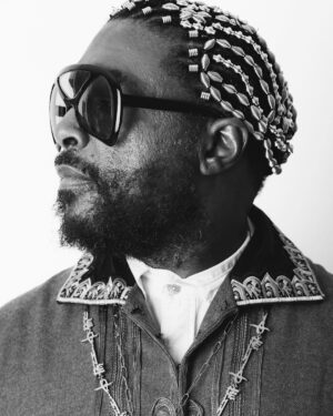Questlove Instagram - Sun Ra & Annie Lennox (@lauraxdesiree) receive a peacock’s invite to a Halloween party 

Thanks Heidi Klum

Photographed by @christian_germoso
Styling @kahlihaslam 
Hair @elliott_brian

Cape @bode
Shirt, Custom Shoes, Accessories @l_enchanteur 
Pant @anicetestyle
Style assist @jovrnee