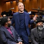 Questlove Instagram - @loveisblindnetflix’s @jimmypresnell crashes @blackthought and @questlove’s reenactment of his confrontation with @jess.ves 🤣 #FallonTonight #LoveIsBlind The Tonight Show Starring Jimmy Fallon