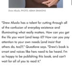 Questlove Instagram – The @auwabooks family is proud to announce the second book in our arsenal #LOUD written by @DrewAfualo 
Coming in the summer (JULY 30th) #Auwa 

#Repost @drewafualo
・・・
🫵🏽THE TIME HAS COME!!!!!! 🫵🏽

I am so excited to officially reveal the cover of my first published book LOUD: accept nothing less than the life you deserve 😭😭😭

This book is such a huge accomplishment that I could never have done myself. Having the greatest team, literary agents and publishers in @questlove @auwabooks @mcdbooks has been paramount in bringing this piece of my heart to life … and now it’s ready for all of you. 

You can FINALLY pre-order LOUD & it will officially release to all retailers (both online & in store) July 30, 2024!!!! A hot girl summer manifesto!!! I KNOW THAT’S MF RIGHT!!! 🫡

Thank you all for your endless & undying support in everything I do. I hope this book helps you find your voice, so you can be just as LOUD AS ME AMENNNNNN LMFAO 

#GOGETHERNOWstagram