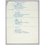 Questlove Instagram - : ever wonder what @questlove’s thought process looks like? here is the organized chaos that helped assemble the album “Things Fall Apart” by @theroots, released 25 years ago today. ⠀⠀ fun fact that i may or may not share during almost every tour of Musical Crossroads, where the first page is on display: this donation was the very last thing that made it in that exhibition. thank you, ahmir! I never lost faith, lol. (ps still waiting for those other four cover designs) ⠀⠀ 📄 Collection of the Smithsonian National Museum of African American History and Culture, Gift of The Roots ⠀⠀ #AcapellaBackwardKalimba #CantHearJazzies #ThingsFallApart25