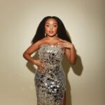 Quinta Brunson Instagram - NAACP image Awards 🌟 Stylist: @bryonjavar Dress: @dundasworld Jewelry: @jaredlehrjewelry Hair: @alexander_armand Makeup: @reneeloizmakeup Nails: @customtnails1 Photographer: @tyrenredd