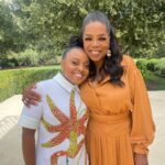 Quinta Brunson Instagram - Tonight, I sit down to chat with the woman I watched every day at 4pm with my mother: Oprah. It’s hard to explain what chatting with her felt like so I guess you all just have to watch tonight on @owntv! Thankful to be able to slow down and have a conversation (on and off camera) that I didn’t even know I needed with maybe one of the only people who knows what my life feels like right now.
