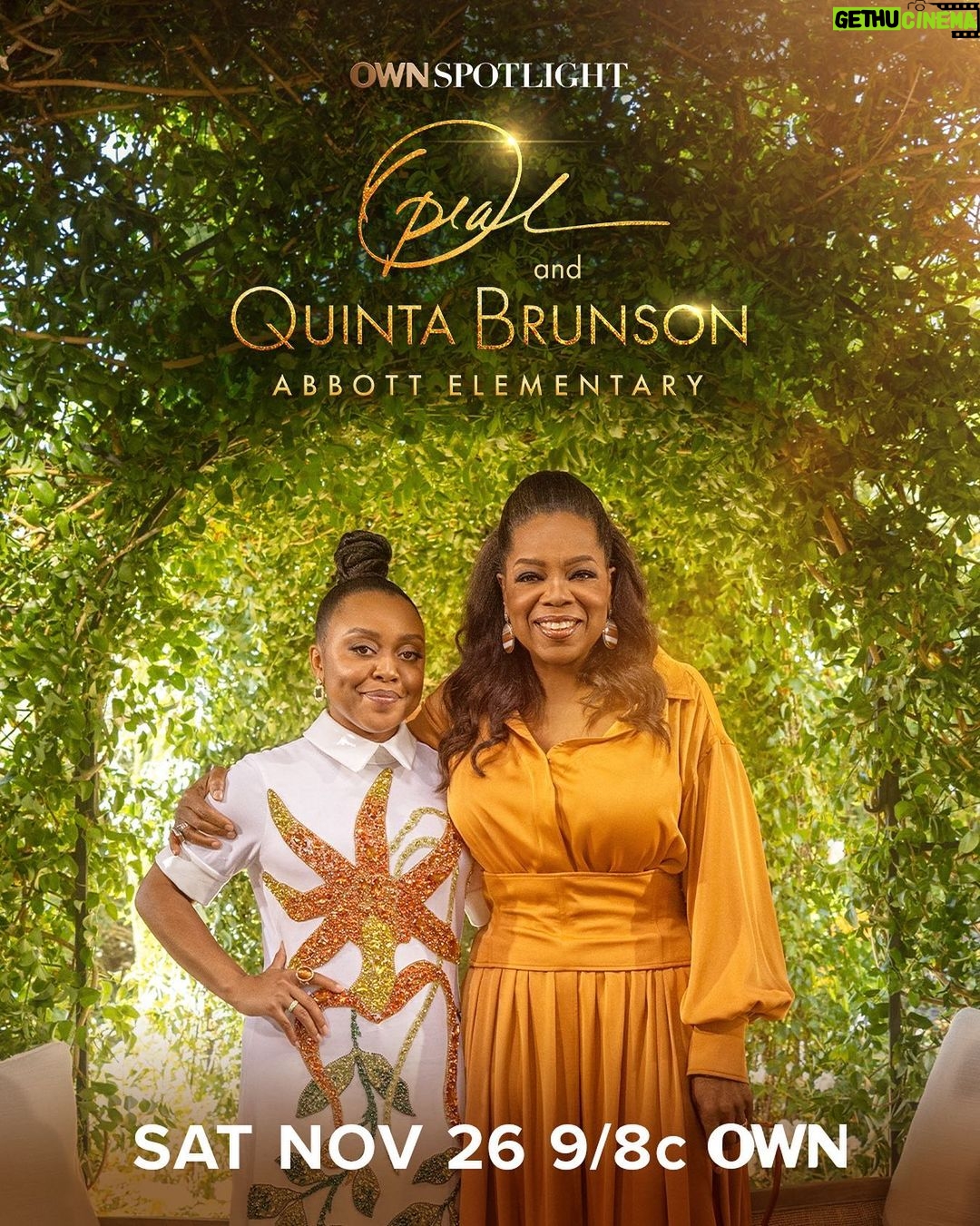 Quinta Brunson Instagram - Tune in 💛