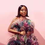 Quinta Brunson Instagram - Espys! Stylist: @bryonjavar Dress: @prabalgurung Shoes: @stuartweitzman Jewelry: @jaredlehrjewelry Photographer: @tyrenredd Hair: @alexander_armand Mua: @reneeloizmakeup