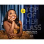 Quinta Brunson Instagram - Beyond honored to be the @hollywoodreporter comedy star of the year :) Hair: @alexander_armand Makeup: @reneeloizmakeup Styling: @bryonjavar