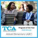 Quinta Brunson Instagram - Everyone at Abbott Elementary is honored to have received 4 TCA awards. A lot of hard work goes into the show, and it’s incredible to be recognized in this way. Thank you @official_tca!