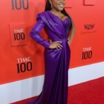 Quinta Brunson Instagram - The @time gala was such a good…time :) #time100 Hair: @hairbykmiller Wardrobe: @bryonjavar MUA: @reneeloizmakeup Dress: @dolcegabbana Central Park, New York
