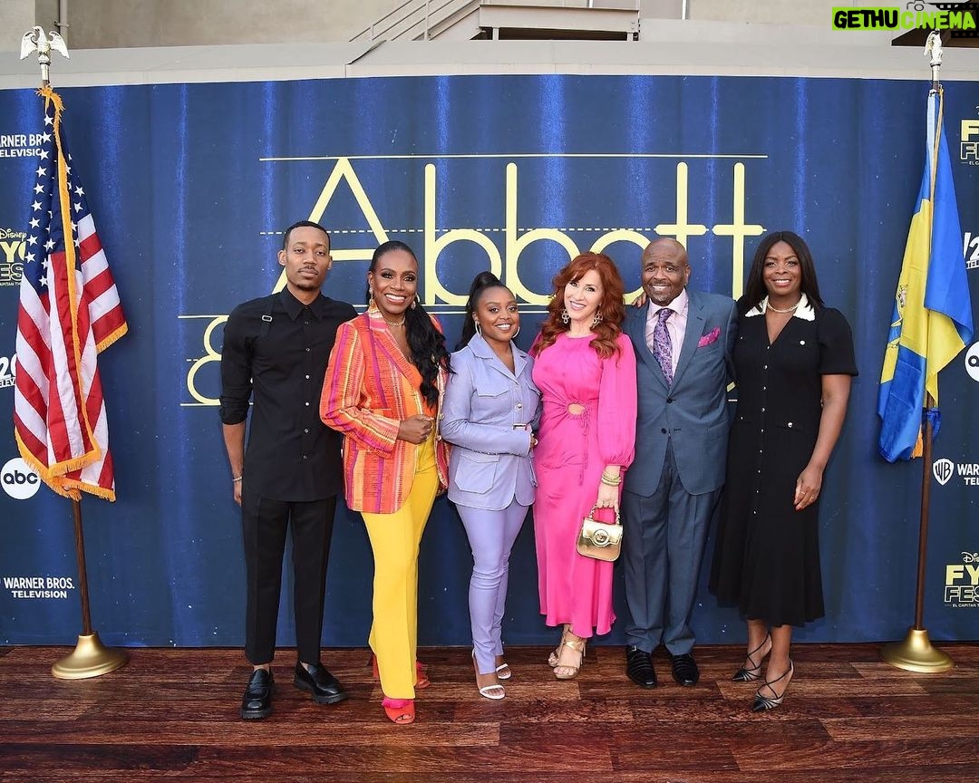 Quinta Brunson Instagram - @abbottelemabc FYC was great. I love these people.