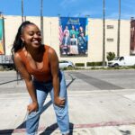 Quinta Brunson Instagram - Abbott Elementary is on the Warner Brothers studio Lot Front. Dream come true for a little shawty ❤️