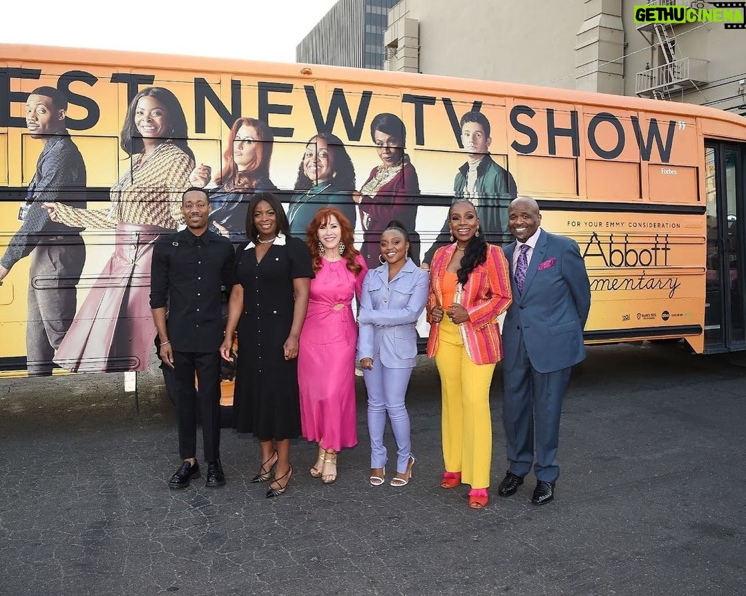 Quinta Brunson Instagram - @abbottelemabc FYC was great. I love these people.
