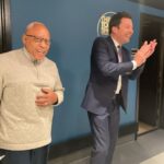 Quinta Brunson Instagram - Came to do Jimmy Fallon♥️ brought my parents, but I know they only came here to see Jimmy as you can see from the majority of the photos. Hair: @hairbykmiller mua: @reneeloizmakeup nails: @customtnails1 Styling: @bryonjavar Head to toe: @dolcegabbana 30 Rockefeller Plaza