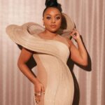 Quinta Brunson Instagram - Billboard Women in Music Host look 🤎 Loved feeling like a music note :) Stylist: @bryonjavar Dress: @gauravguptaofficial Jewelry: @germankabirski @jaredlehrjewelry @stephenwebsterjewellery @steferejewelry @effyjewelry Hair: @alexander_arm-and Makeup: @reneeloizmakeup Nails: @customtnails1 Photographer: @mr_dadams