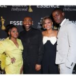 Quinta Brunson Instagram - Well I had the best time yesterday. Thank you @essence for the honor. I am squeezing some vanity fair party pics in this as well. Hair: @hairjunkierandy Makeup: @reneeloizmakeup Styling: @bryonjavar