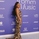 Quinta Brunson Instagram - Hosted Billboard women in music tonight :) Thank you for having me @billboard! Stylist: @bryonjavar Dress: @sergiohudson Jewelry: @germankabirski @lillianshalom Hair: @alexander_armand Makeup: @reneeloizmakeup Nails: @customtnails1 Photographer: @mr_dadams